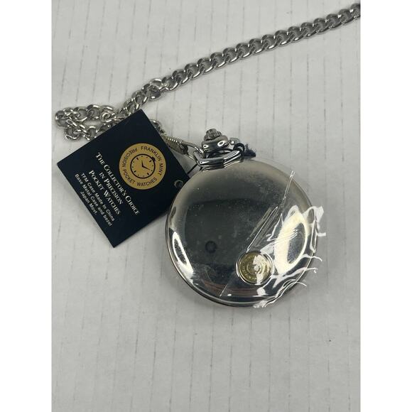 Franklin Mint Harley Davidson 95th Anniversary Heritage Springer Pocket Watch - Picture 9 of 9